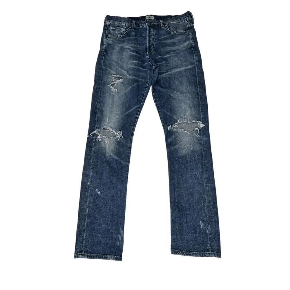 Citizens of Humanity Premium Vintage Corey Slouchy Slim Distressed Jean Size 26